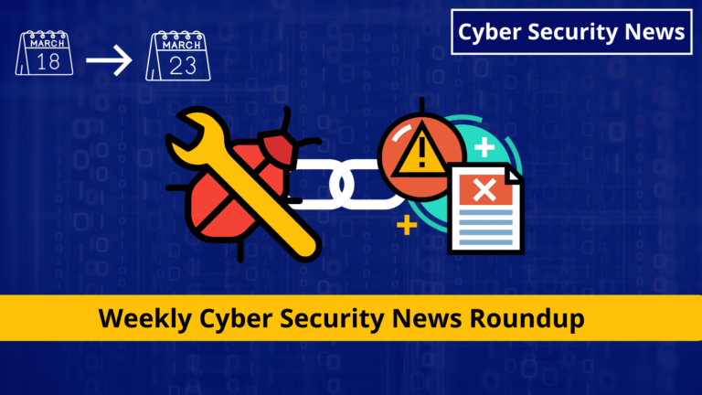 Cyber Security News Weekly Round-Up : Cyber Attacks, Vulnerabilities, Threats & New Cyber Stories – CybersecurityNews